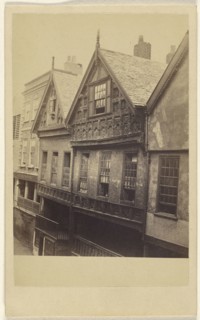 Chester. view of buildings; Minshull & Hughes; September 8, 1865; Albumen silver print
