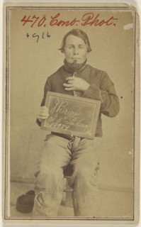 J. Briggs T 8th Pa. Cav. 19989 d. - Civil War victim; American; 1864 - 1870; Albumen silver print