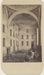 Loeche les Bains. Interieur du Gd. Bains; French; 1865 - 1875; Albumen silver print
