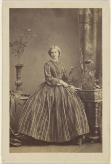Miss Hood; Camille Silvy, French, 1834 - 1910, 1862 - 1865; Albumen silver print