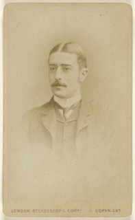 man with moustache - taken 14 June 83, about, Drowned - 24 June 83; London Stereoscopic and Photographic Company; about June 14