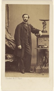 M. Arthur Vergne; Disdéri & Cie; 1861; Albumen silver print