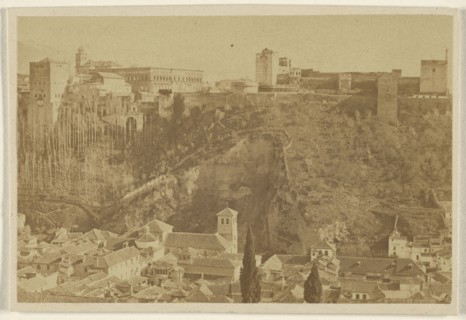 Panoramic view of the Alhambra; 1865 - 1867; Albumen silver print