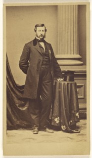 Mr. Carrie; Charles DeForest Fredricks, American, 1823 - 1894, 1862 - 1865; Albumen silver print