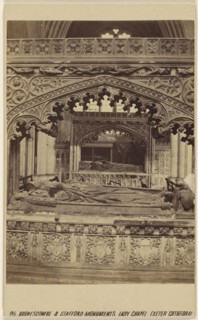 Bronescombe & Stafford Monuments, Lady Chapel, Exeter Cathedral; William Spreat, British, active Exeter, England 1860s