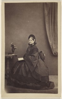 Phyic(?, Middleton my eldest daughter; Ross & Thomson, Scottish, active about 1850s, 1860-1865; Albumen silver print