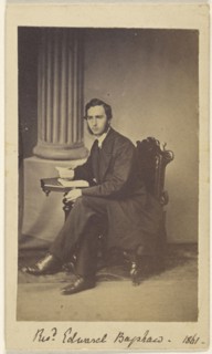 Revd Edward Baphaw, 1861; 1861; Albumen silver print