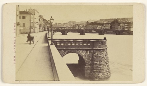 Long Arm - near Our Hotel - The Hotel Cel'arno; Fratelli Alinari, Italian, founded 1852, 1865-1870; Albumen silver print