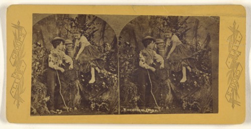 Vacation Days; about 1875; Albumen silver print