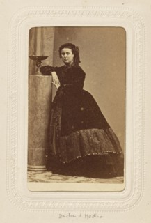 Duchesse de Medina Coeli; André Adolphe-Eugène Disdéri, French, 1819 - 1889, about 1862; Albumen silver print
