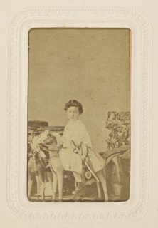 Prince imperial Eugene Louis Jean Joseph Bonaparte; French; about 1862; Albumen silver print