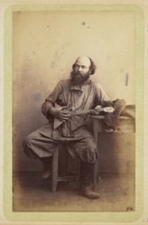 Musician; William Carrick, Scottish, 1827 - 1878, Russia; about 1860 - 1870; Albumen silver print