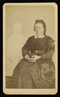 Mrs. French; William H. Mumler, American, 1832 - 1884, Boston, Massachusetts, United States; 1862 - 1875; Albumen silver print
