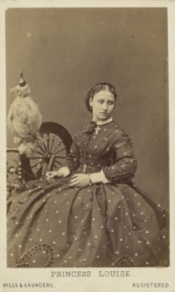 Princess Louise; Hills & Saunders, British, active about 1860 - 1920s, London, England; about 1865; Albumen silver print
