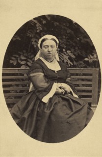 Queen Victoria; Robert Jefferson Bingham, British, 1824 - 1870, England; about 1862; Albumen silver print
