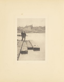On the Baulks; Peter Henry Emerson, British, born Cuba, 1856 - 1936, 1890; Photogravure; 14.6 × 9.6 cm 5 3,4 × 3 3,4 in