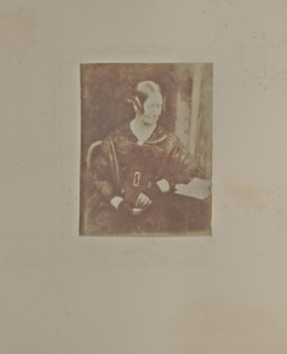 Unknown Woman; Hill & Adamson, Scottish, active 1843 - 1848, Scotland; 1843 - 1846; Salted paper print from a Calotype negative