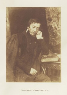 Professor Crawford; Hill & Adamson, Scottish, active 1843 - 1848, Scotland; 1843 - 1848; Salted paper print from a Calotype