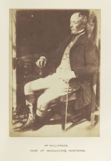 Mr. Williamson, Duke of Buccleuch's Huntsman; Hill & Adamson, Scottish, active 1843 - 1848, Scotland; 1843 - 1848; Salted paper