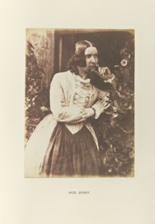 Miss Patricica Morris; Hill & Adamson, Scottish, active 1843 - 1848, Scotland; 1843 - 1848; Salted paper print from a Calotype