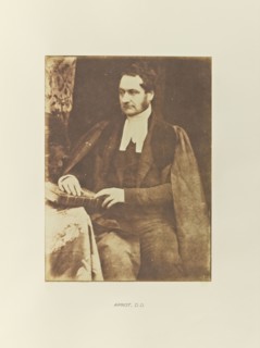 Arnott, D.D; Hill & Adamson, Scottish, active 1843 - 1848, Scotland; 1843 - 1848; Salted paper print from a Calotype negative