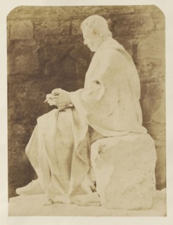 Sir Walter Scott, Statue for Monument; Hill & Adamson, Scottish, active 1843 - 1848, France; 1843 - 1848; Salted paper print