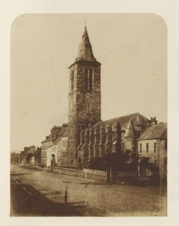 College Church, St. Andrews; Hill & Adamson, Scottish, active 1843 - 1848, Safed, Palestine; 1843 - 1848; Salted paper print