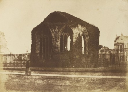 Blackfriars Chapel, St. Andrews; Hill & Adamson, Scottish, active 1843 - 1848, Safed, Palestine; 1843 - 1848; Salted paper