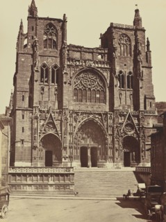Vienne, St Maurice; Édouard Baldus, French, born Germany, 1813 - 1889, France; about 1861; Albumen silver print