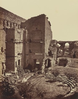 Orange, Théatre Antique; Édouard Baldus, French, born Germany, 1813 - 1889, France; about 1861; Albumen silver print
