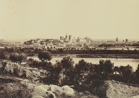 Avignon, Édouard Baldus, French, born Germany, 1813 - 1889, France; about 1861; Albumen silver print