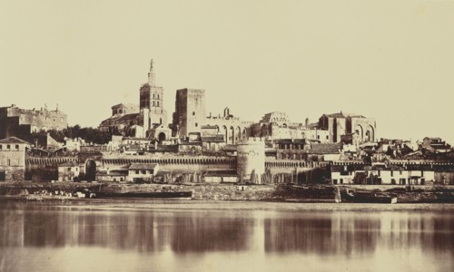 Avignon, Édouard Baldus, French, born Germany, 1813 - 1889, France; about 1861; Albumen silver print