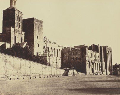Avignon. Palais des Papes; Édouard Baldus, French, born Germany, 1813 - 1889, France; about 1861; Albumen silver print