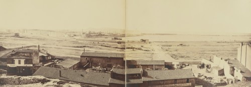 Marseille, Édouard Baldus, French, born Germany, 1813 - 1889, France; about 1861; Albumen silver print
