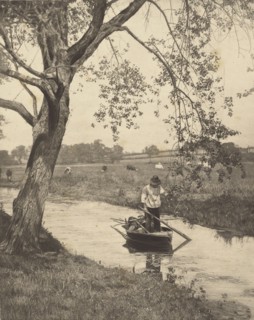 A Suffolk Dike; Peter Henry Emerson, British, born Cuba, 1856 - 1936, London, England; 1887; Photogravure; 29.1 x 23 cm