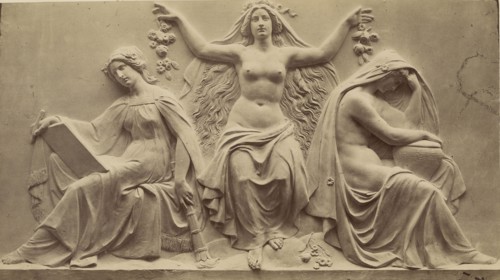 Past, Present, and Future; Ernst Alpers, German, active Hannover, Germany about 1867, Hanover, Germany; 1867; Albumen silver