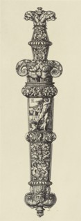 Design by Altengraever; Édouard Baldus, French, born Germany, 1813 - 1889, Paris, France; 1866; Heliogravure; 33.6 x 12.4 cm