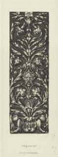 Design by Aldegräver; Édouard Baldus, French, born Germany, 1813 - 1889, Paris, France; 1866; Heliogravure; 13.7 x 4.3 cm