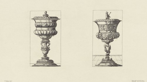Design by Virgil Solis; Édouard Baldus, French, born Germany, 1813 - 1889, Paris, France; 1866; Heliogravure; 14.7 x 25.8 cm