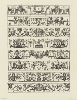 Design by Androuet du Cerceau; Édouard Baldus, French, born Germany, 1813 - 1889, Paris, France; 1866; Heliogravure