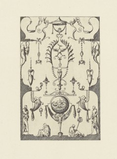 Design after an Antique Painting; Édouard Baldus, French, born Germany, 1813 - 1889, Paris, France; 1866; Heliogravure