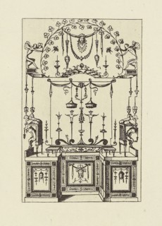Design after an Antique Painting; Édouard Baldus, French, born Germany, 1813 - 1889, Paris, France; 1866; Heliogravure