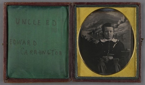 Portrait of Edward Carrington Jr., 'Uncle Ed', Jeremiah Gurney, American, 1812 - 1895, 1842; Daguerreotype