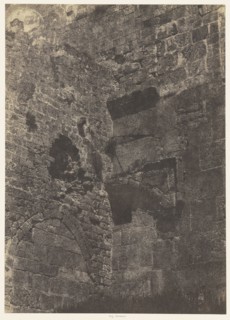 Jérusalem. Enceinte du Temple. Porte hérodienne; Auguste Salzmann, French, 1824 - 1872, Louis Désiré Blanquart-Evrard French