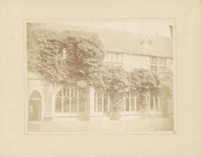 Cloisters of Lacock Abbey; William Henry Fox Talbot, English, 1800 - 1877, Reading, England; 1844; Salted paper print