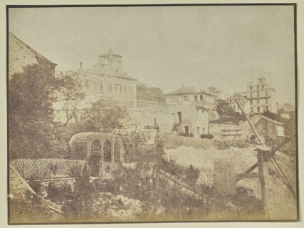 Hill in Montmartre, between rue Lepic and rue d'Archampt; Hippolyte Bayard, French, 1801 - 1887, Paris, France, Europe; 1842