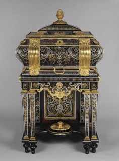Coffer on a Stand; Attributed to André-Charles Boulle, French, 1642 - 1732, master before 1666, Paris, France; about 1684