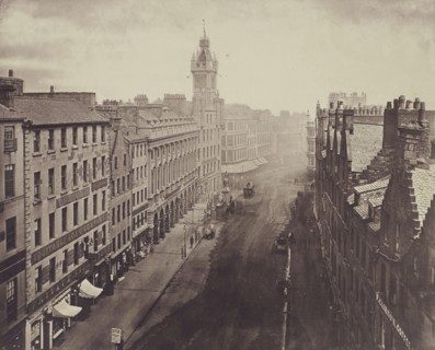Trongate, from Tron Steeple; Thomas Annan, Scottish,1829 - 1887, Glasgow, Scotland; negative 1868 - 1871; print 1877; Carbon