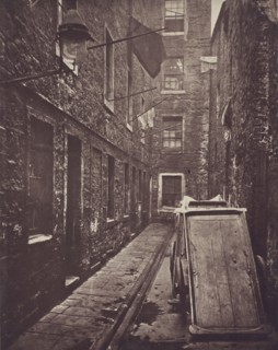 Close, No. 136 Saltmarket; Thomas Annan, Scottish,1829 - 1887, Glasgow, Scotland; negative 1868 - 1871; print 1877; Carbon