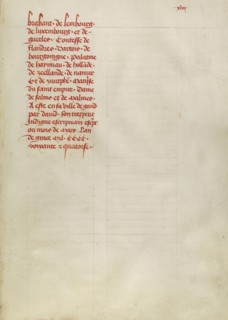 Text Page; Ghent, Belgium; 1475; Tempera colors, gold leaf, gold paint, and ink on parchment; Leaf: 36.3 x 26.2 cm
